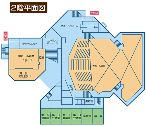 ２階平面図